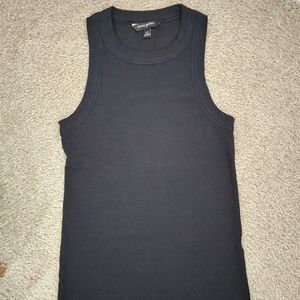 Banana Republic women's ribbed tank black XS